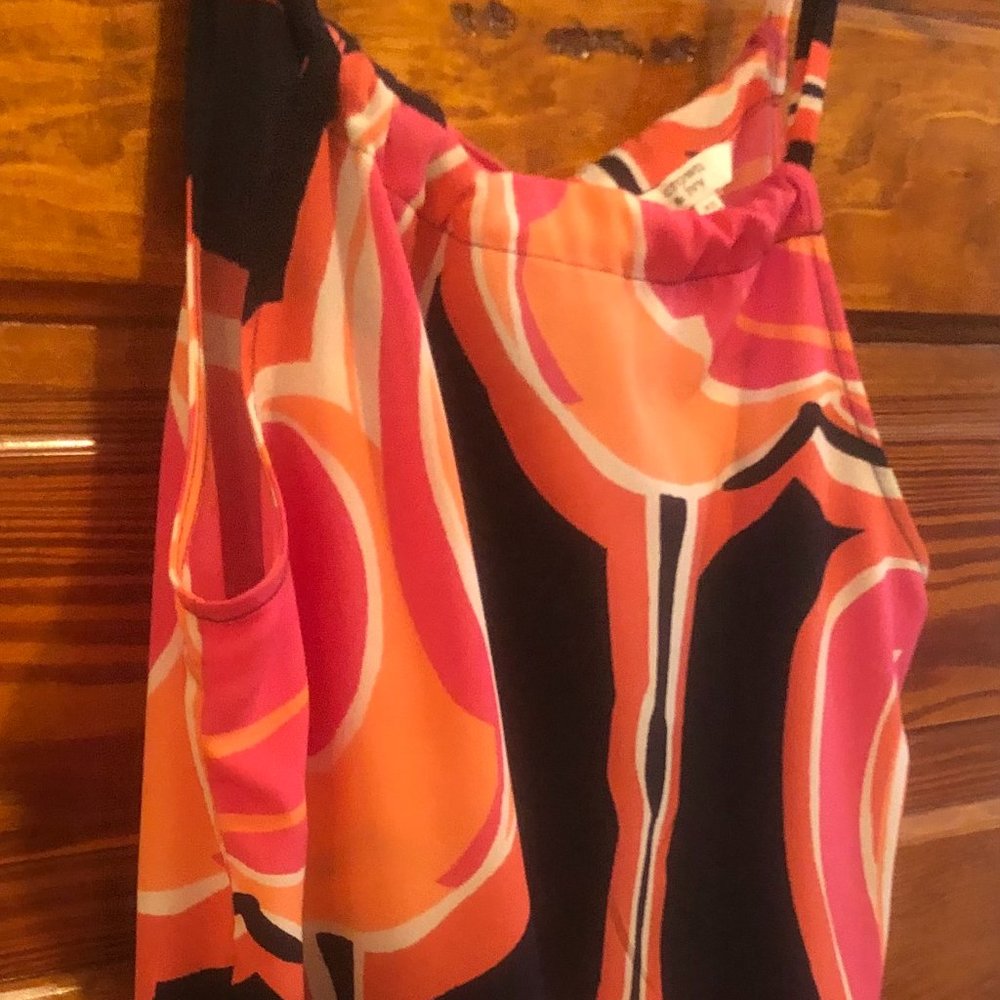 Crown and Ivy Flamingo Halter Dress